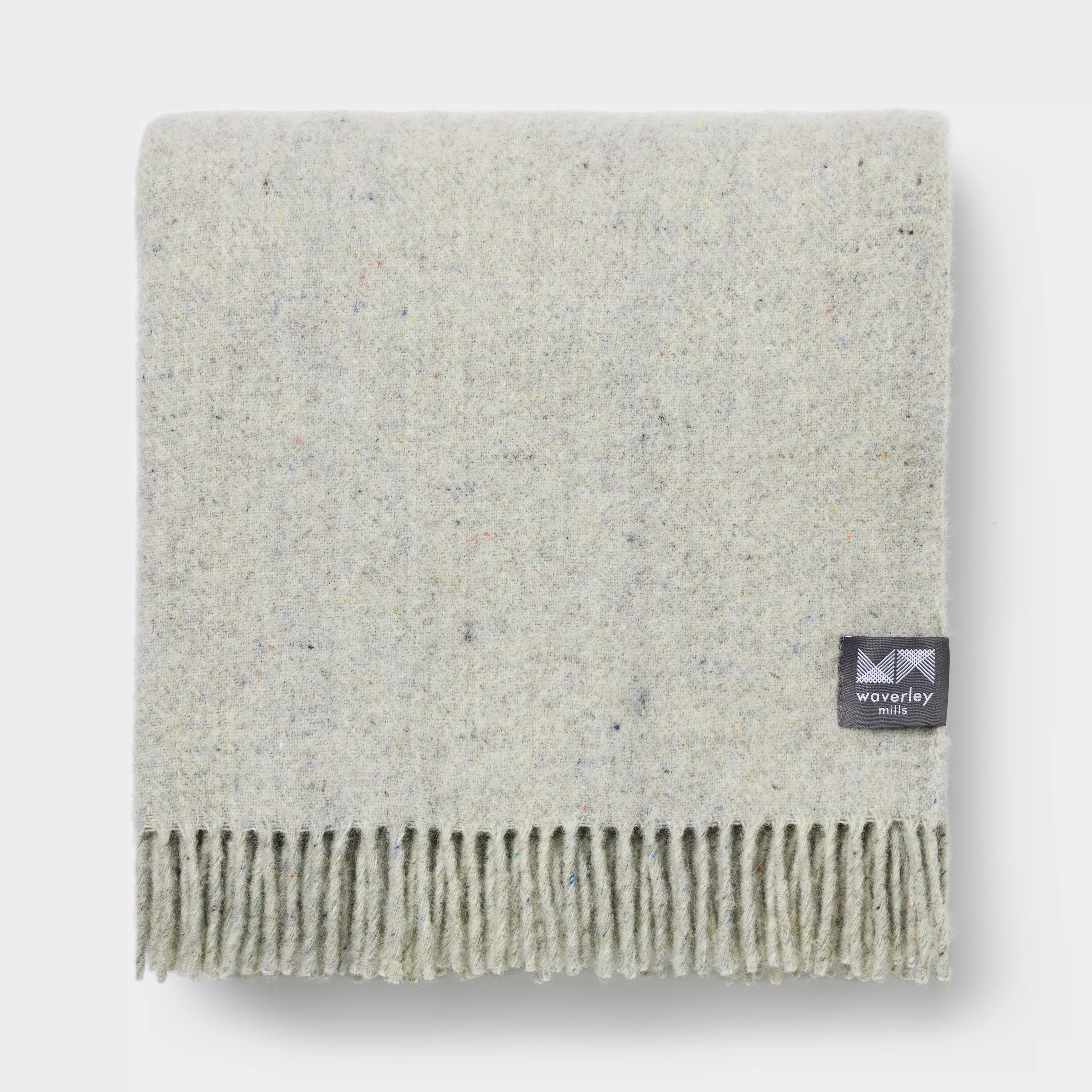 Classic Throw in Dove Grey - Image 4