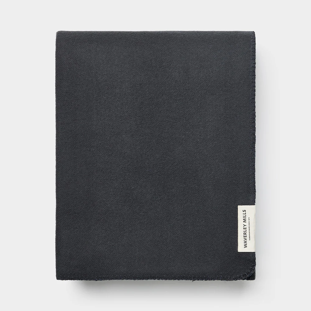 Comfort Queen Blanket In Charcoal - Image 3