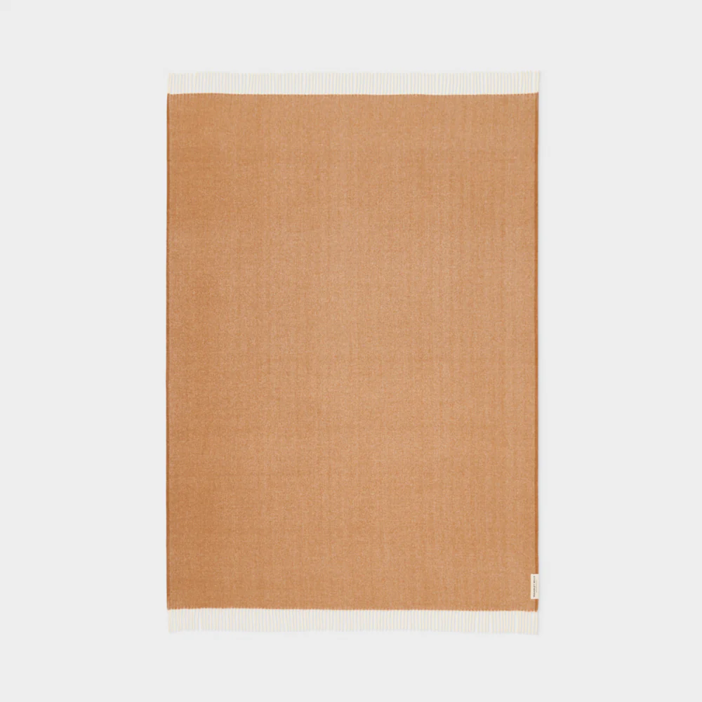 Herringbone Throw in Spice - Image 3