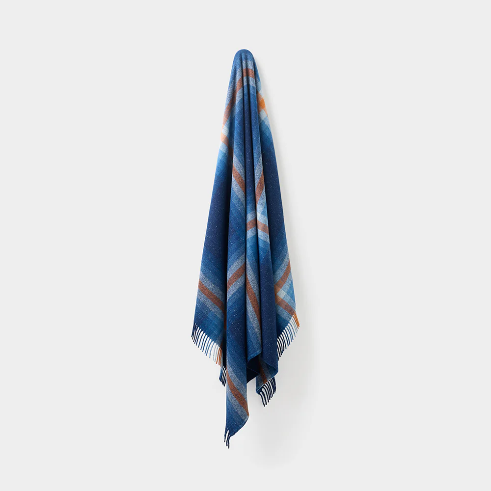 Nudie x Waverley Mills Recycled Denim Throw 3 - Image 4