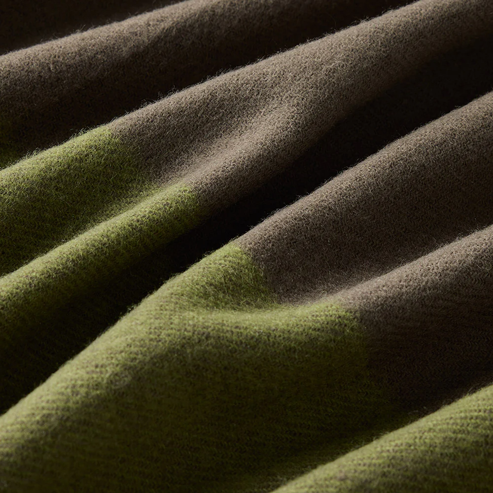 The Field Wrap by Genevieve Smart in Magnetic Green - Image 3