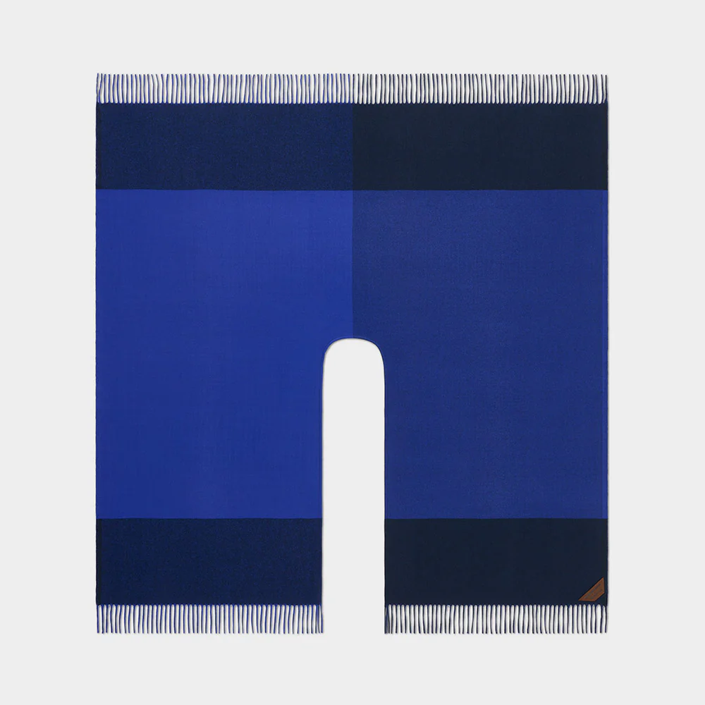 The Frame Cape by Genevieve Smart in Gravity Blue - Image 4