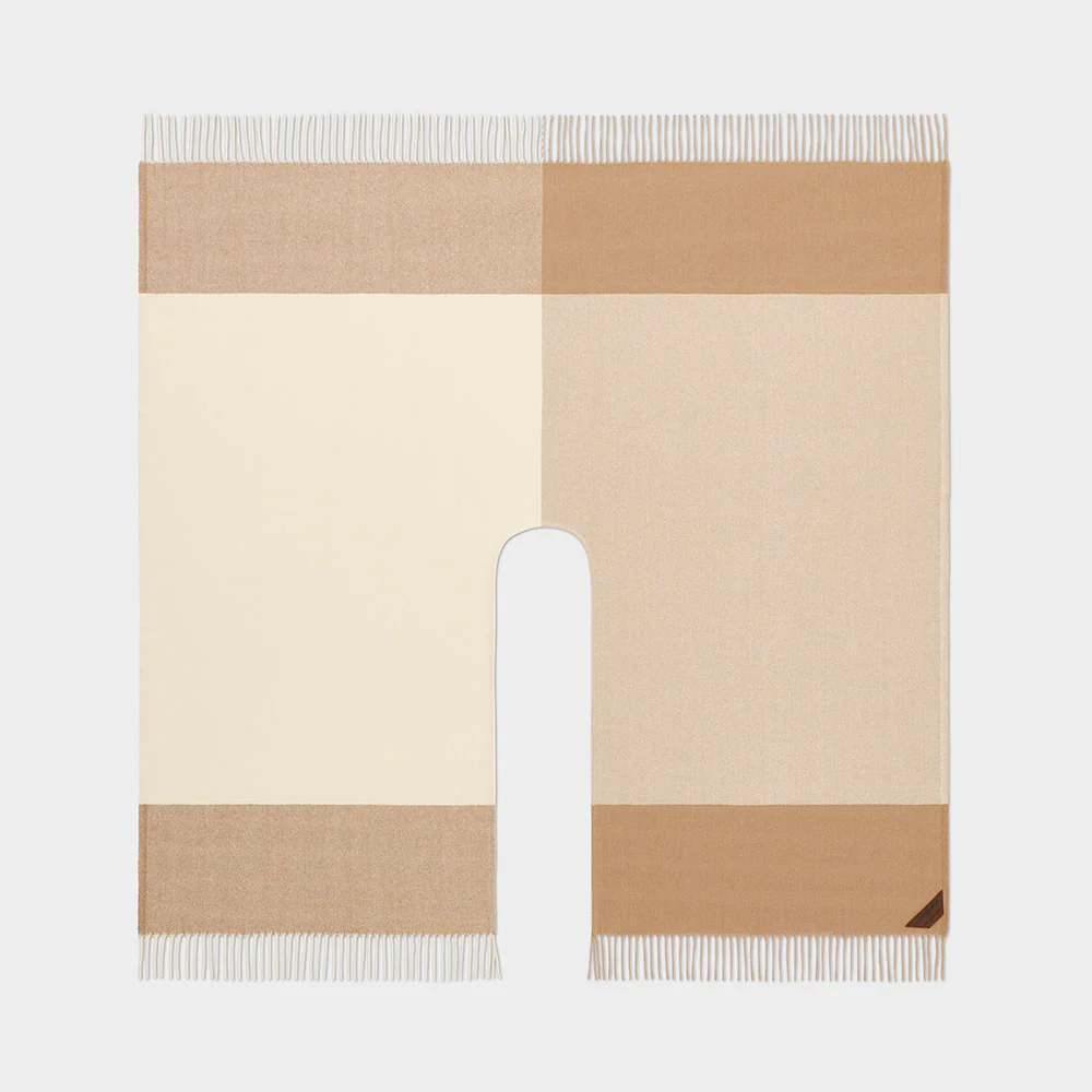 The Frame Cape by Genevieve Smart in Mineral Sand - Image 4