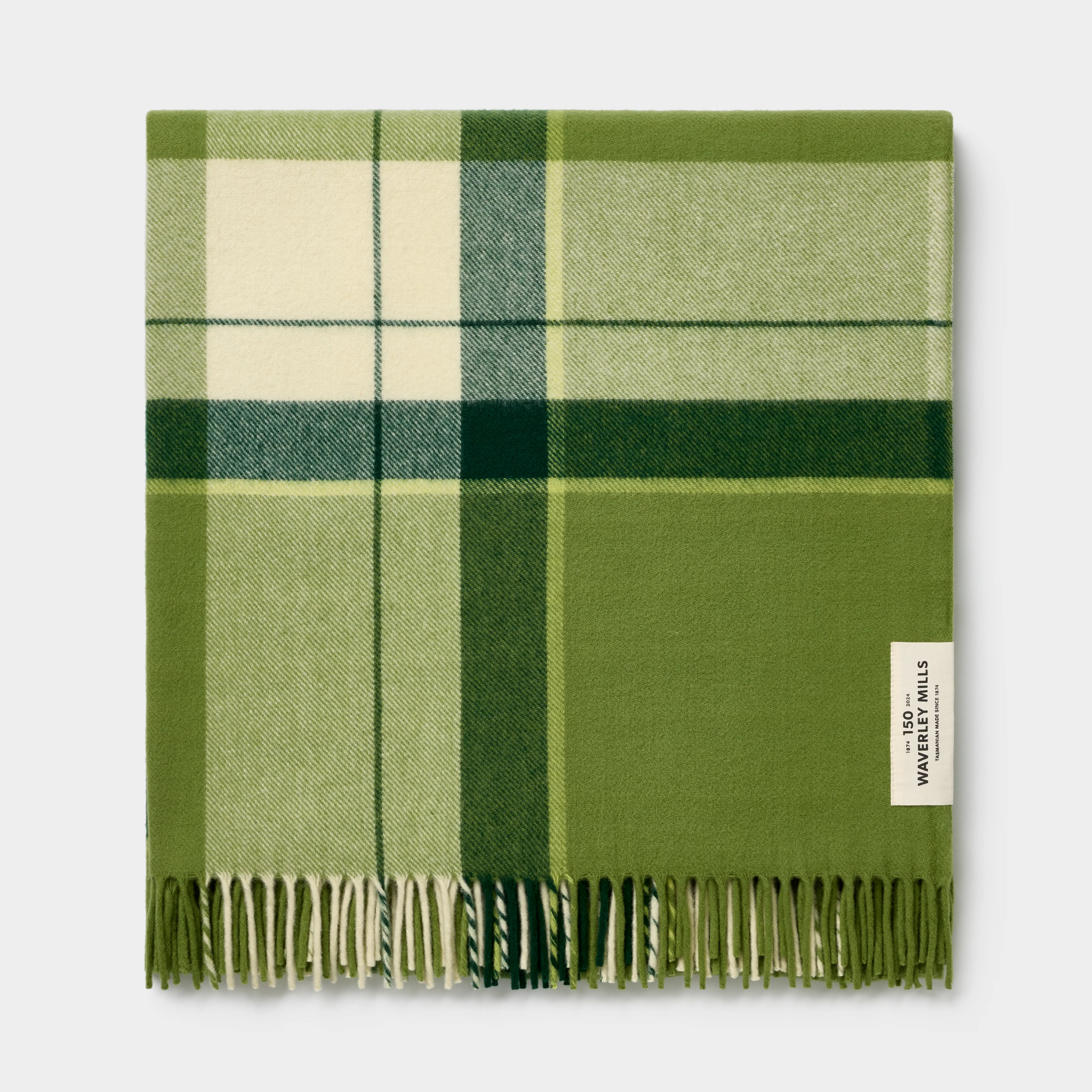 Waverley Mills Collector's Edition 150th Anniversary Throw in Green - Image 5